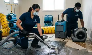Akron, OH flood cleanup service for water damage removal and property restoration
